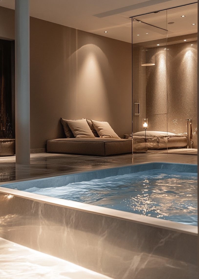 Bathroom and wellness interior