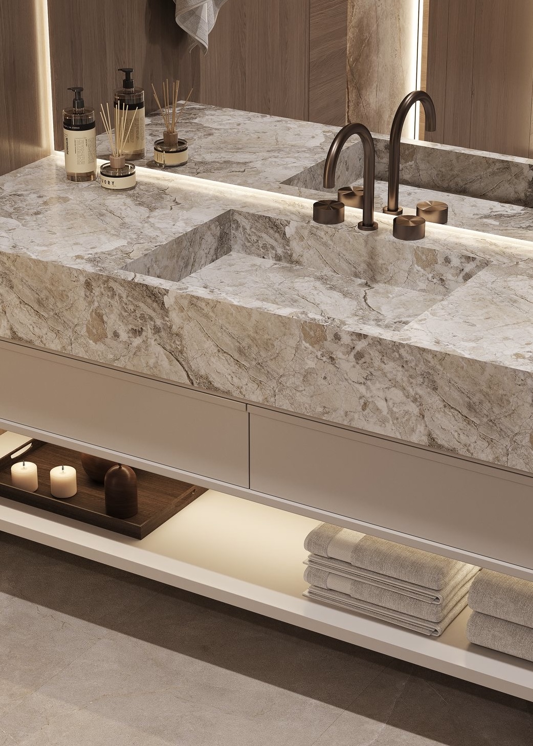 Bathroom and wellness interior