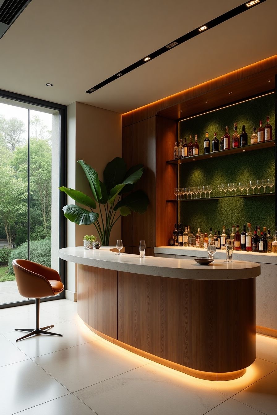 Cafe and bar interior