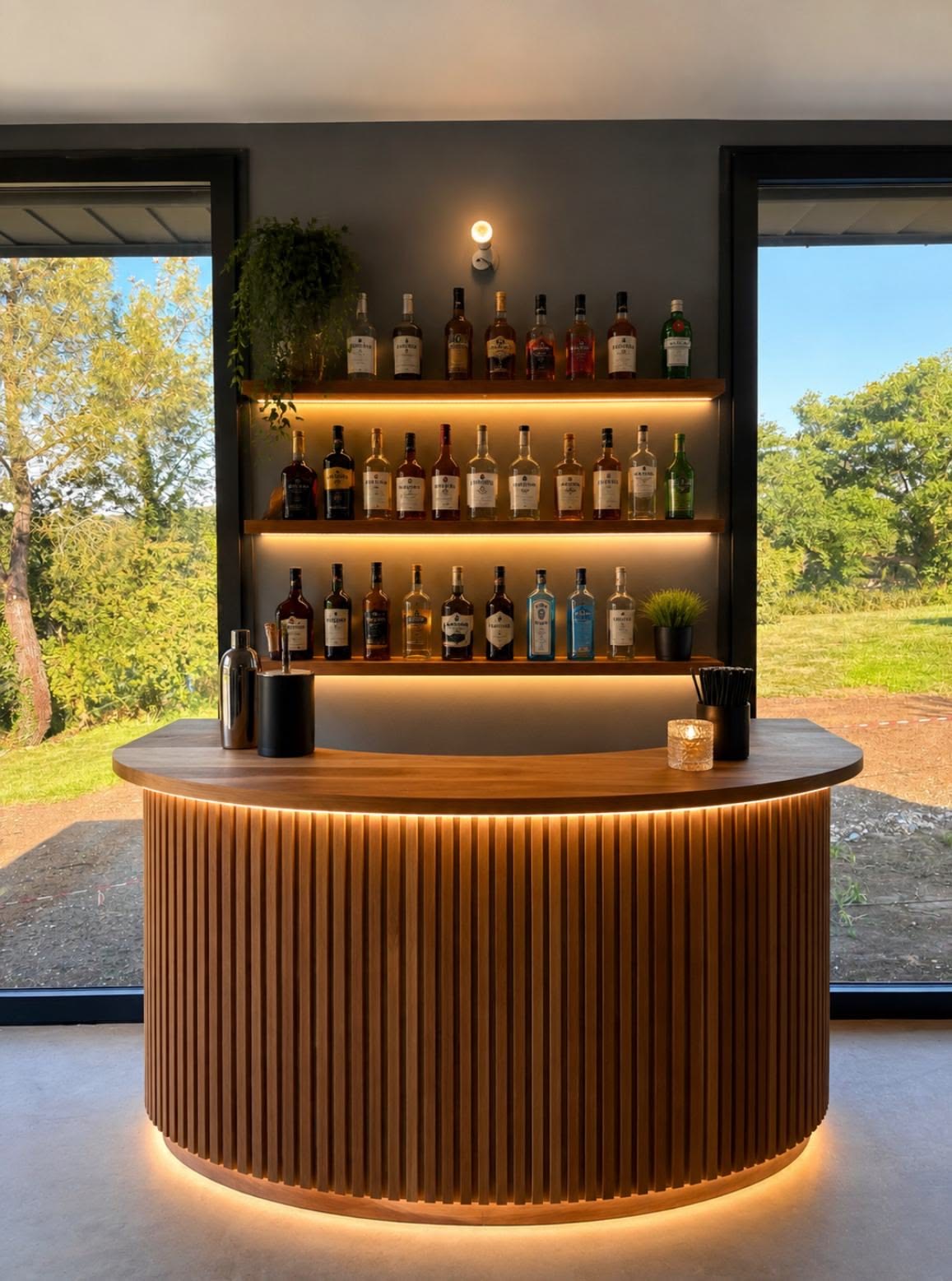 Cafe and bar interior