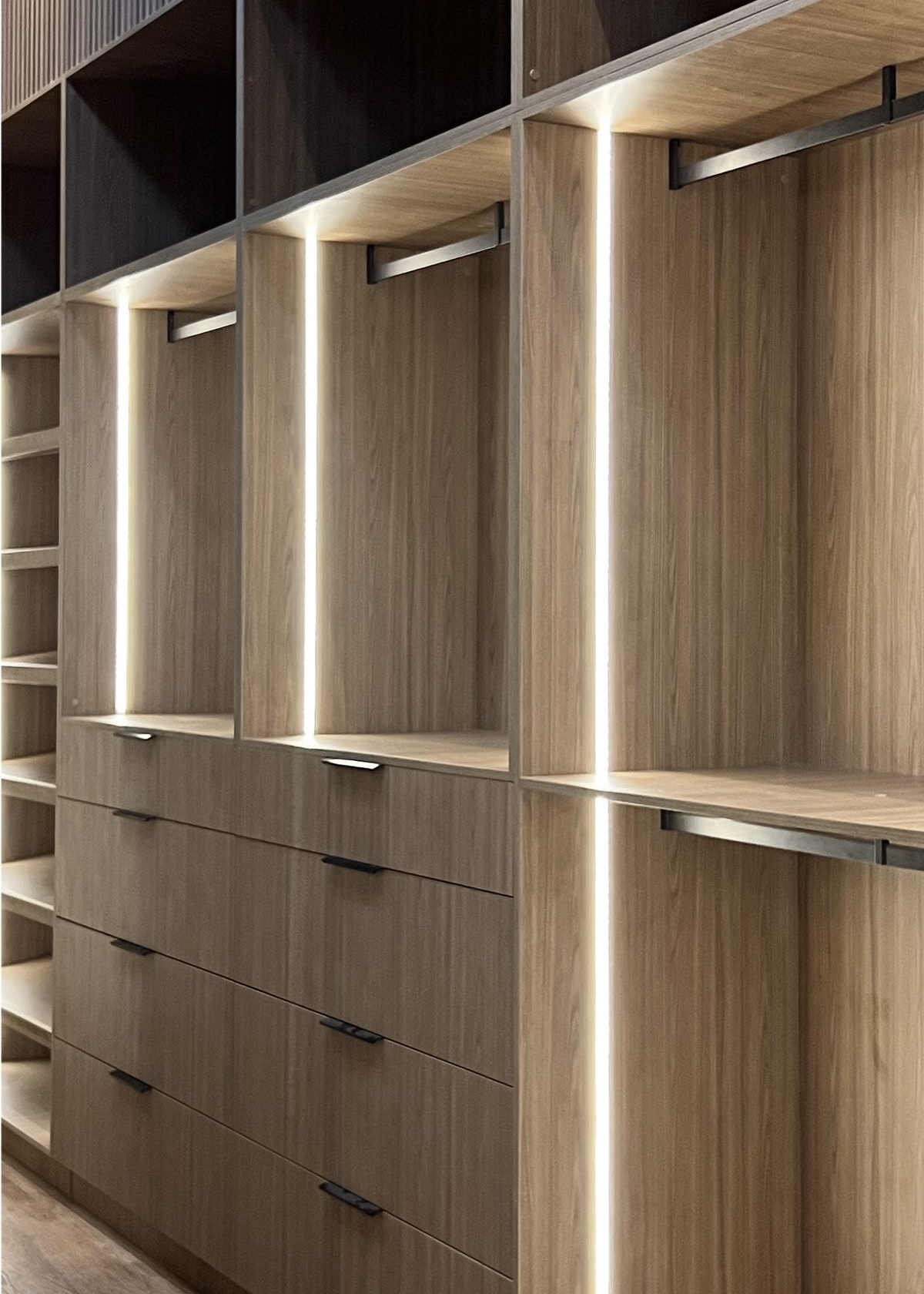 Wardrobe and storage interior