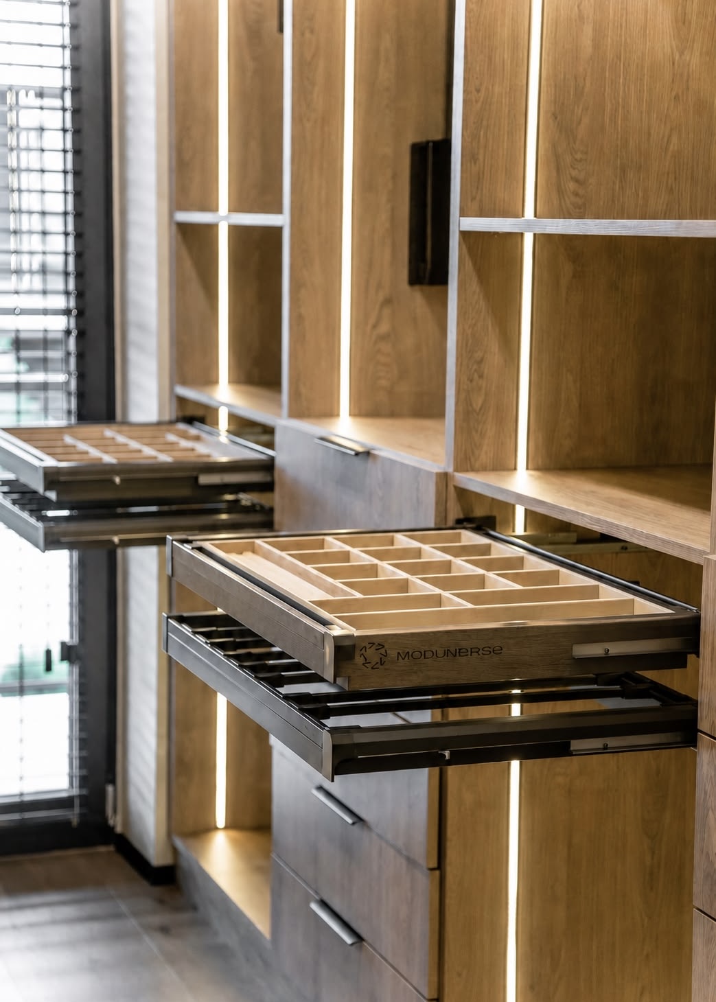 Wardrobe and storage interior
